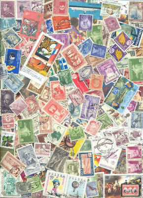 250 Worldwide Stamps - All Different!  Large, Commemoratives, Pictorials