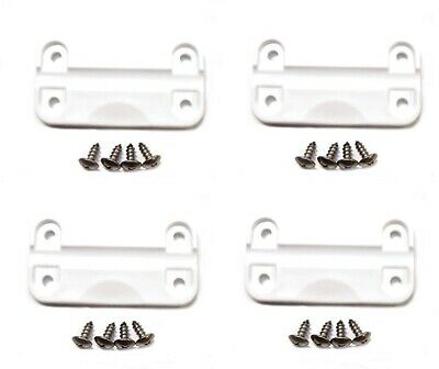 Aftermarket Igloo Cooler Plastic Hinges 4-pk And 16 Stainless Screw