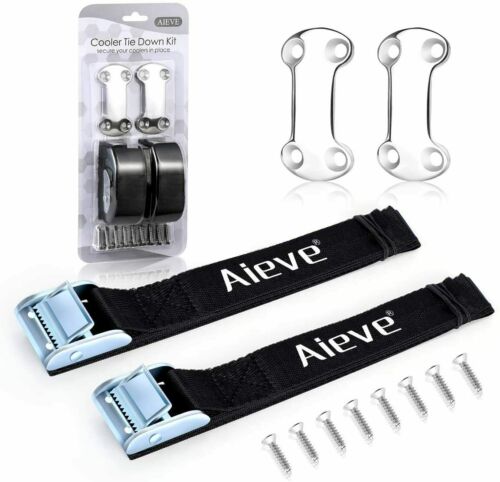 Cooler Tie Down Strap Kit For Yeti Coolers Rtic Coolers To Prevent From Slipping