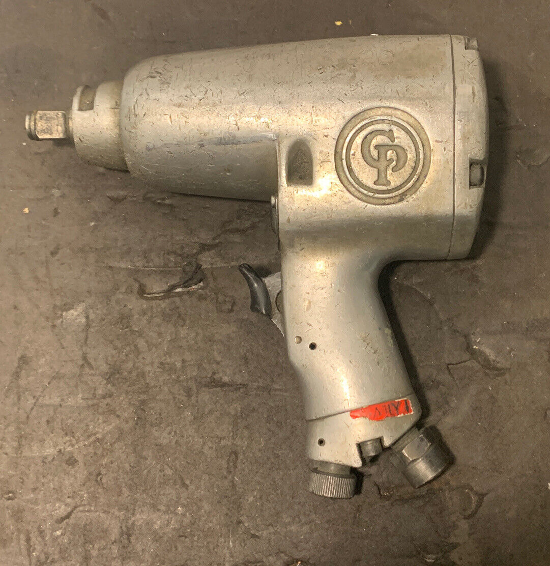 Chicago Pneumatic 1/2” Air Wrench Impact Cp744 Tested Used