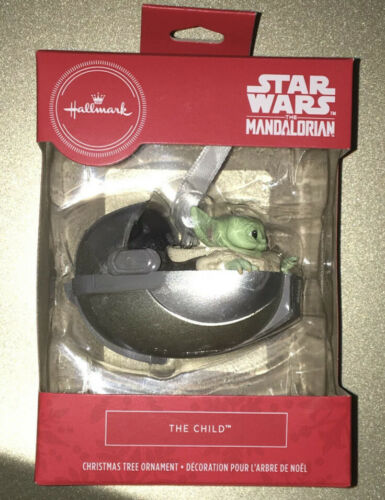 2020 Hallmark Star Wars The Mandalorian The Child Christmas Ornament Grogu