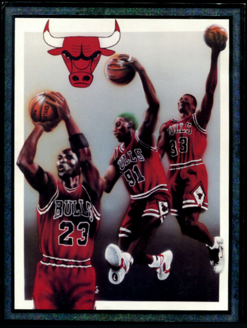 Heroes Of The Game Magazine Chicago Bulls Jordan Platinum Cover W/cards /975