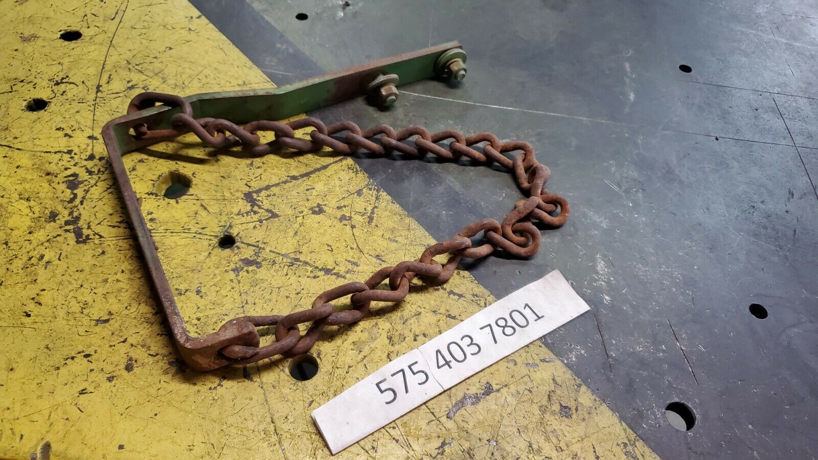 Excellent John Deere 71   Drag Chain With Mounting Bolts B27399 N4474db