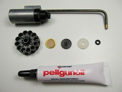 Crosman 1077 Seal Kit W/ New Valve Body (complete) And Oil