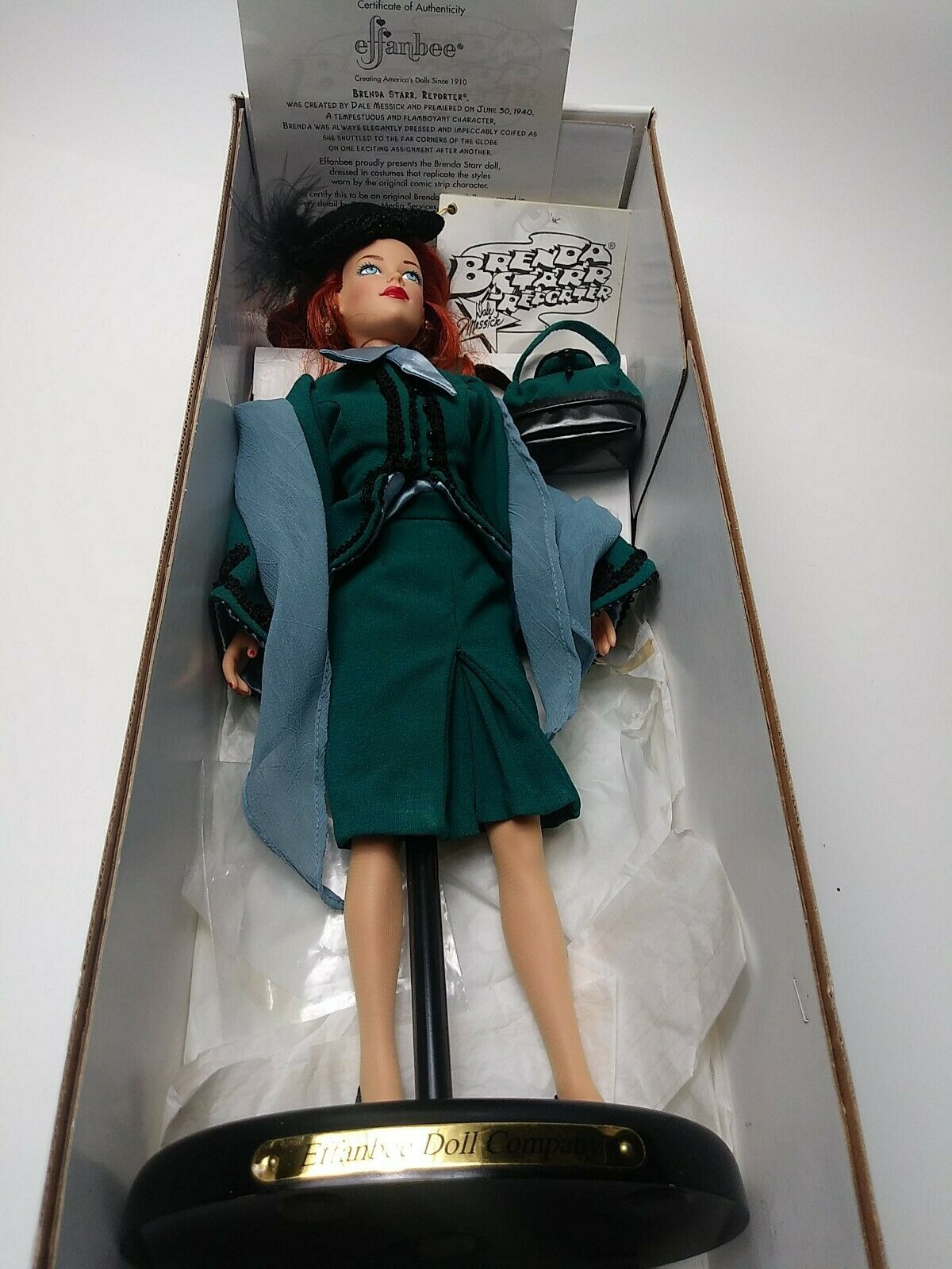 1999  Brenda Starr Doll Reporter V2001 In The Original Box!