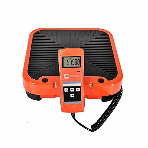 Aain Lx585 Digital Refrigerant Charging Weight Scale For Hvac A/c 220lbs With...