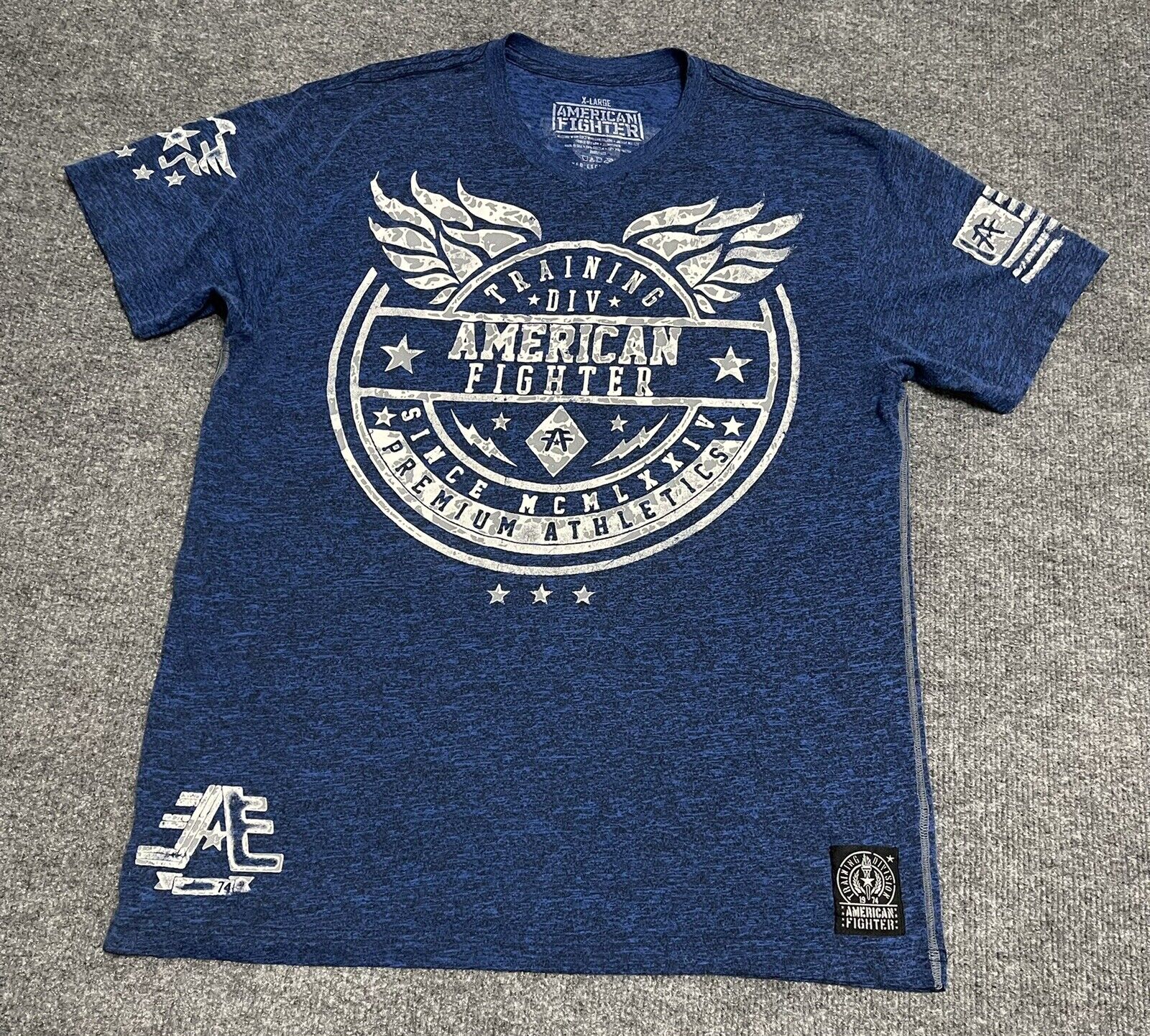American Fighter The Buckle Adult Xl T-shirt Tee Mma Bjj Mens Made In Usa