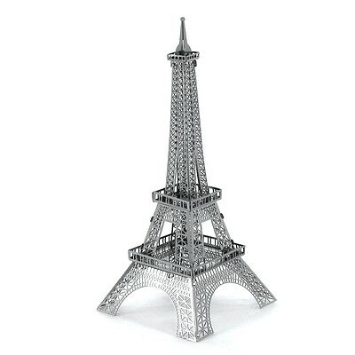 Fascinations Metal Earth Paris Eiffel Tower 3d Laser Cut Steel Puzzle Model Kit