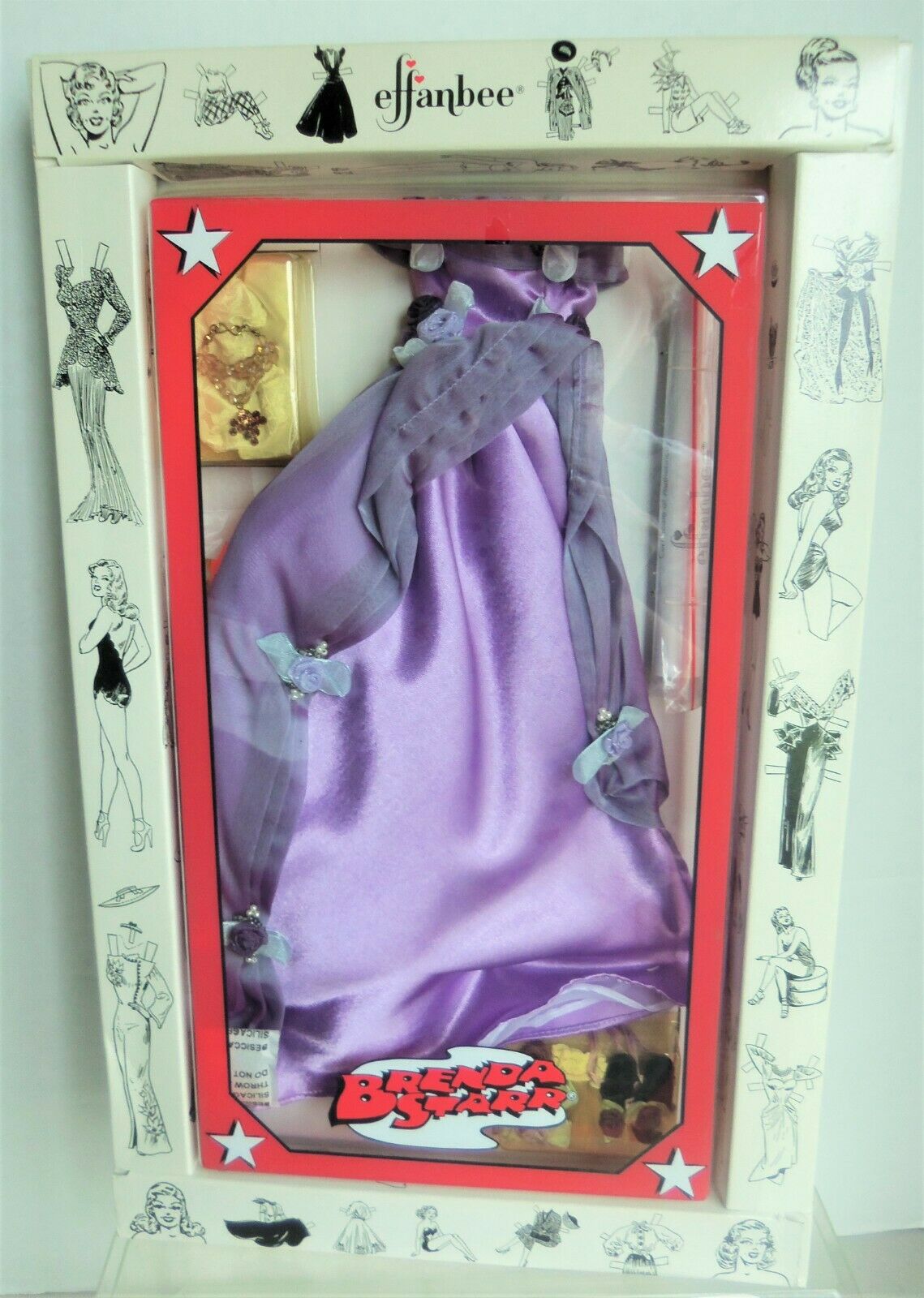 Tonner 16" Brenda Starr Lilac Time Outfit, Mib,  Effanbee, Fits Tyler