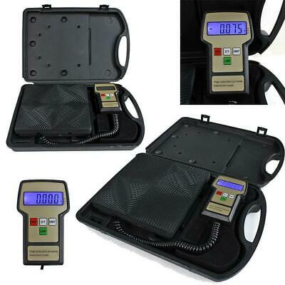 220lbs Digital Electronic Refrigerant Charging Weight Scale For Hvac With A Case