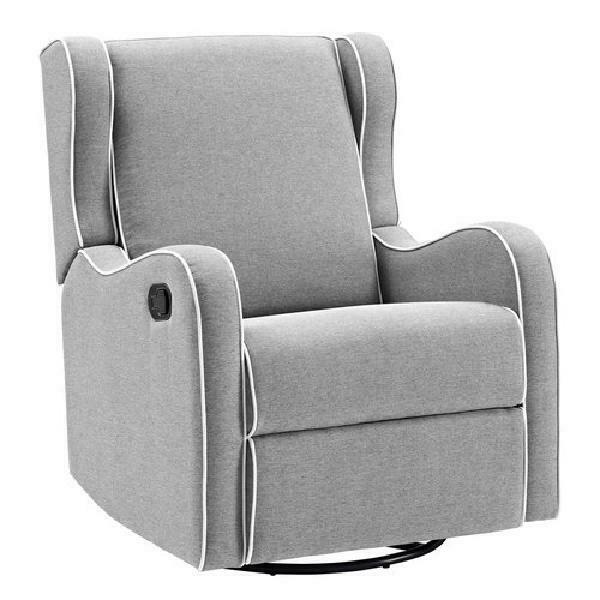 Glider Baby Rocker Rocking Chair Swivel Recliner Nursery Furniture Breastfeeding