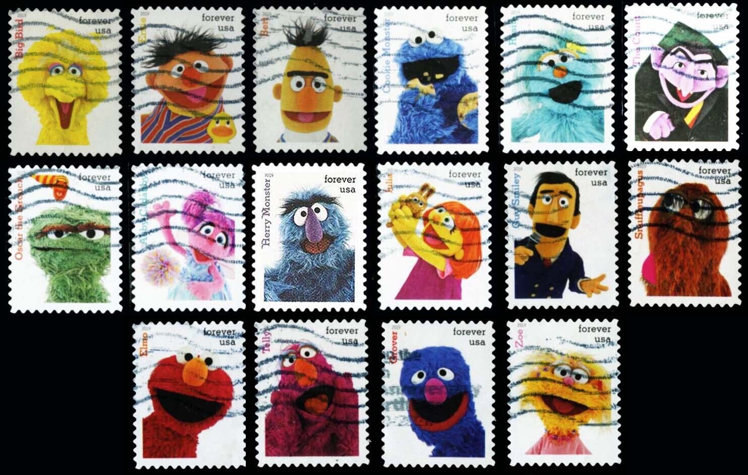 Usa - 5394a-p - Sesame Street Children's Set Of 16