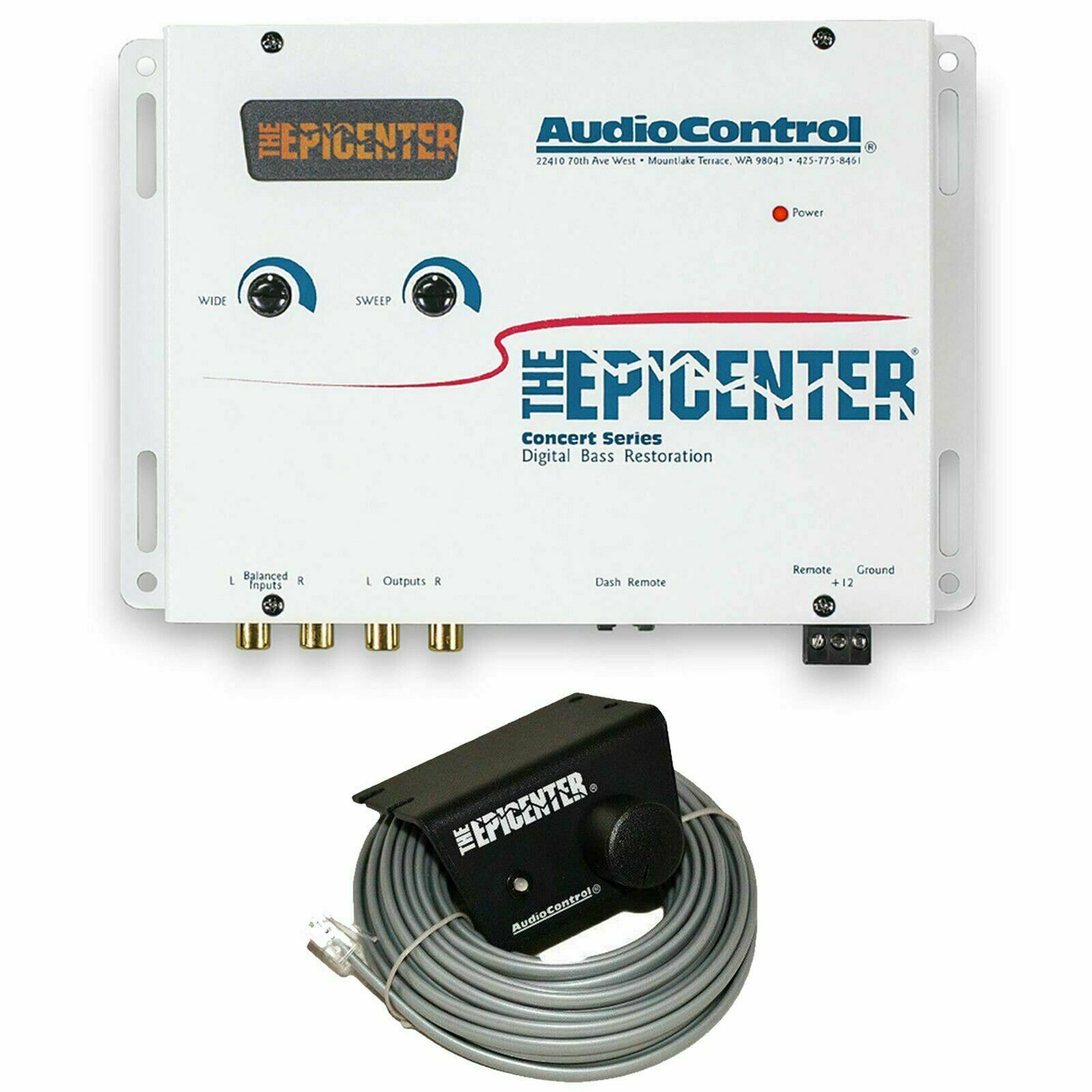 Audio Control Epicenter Car Audio Bass Enhancer & Remote Audiocontrol New