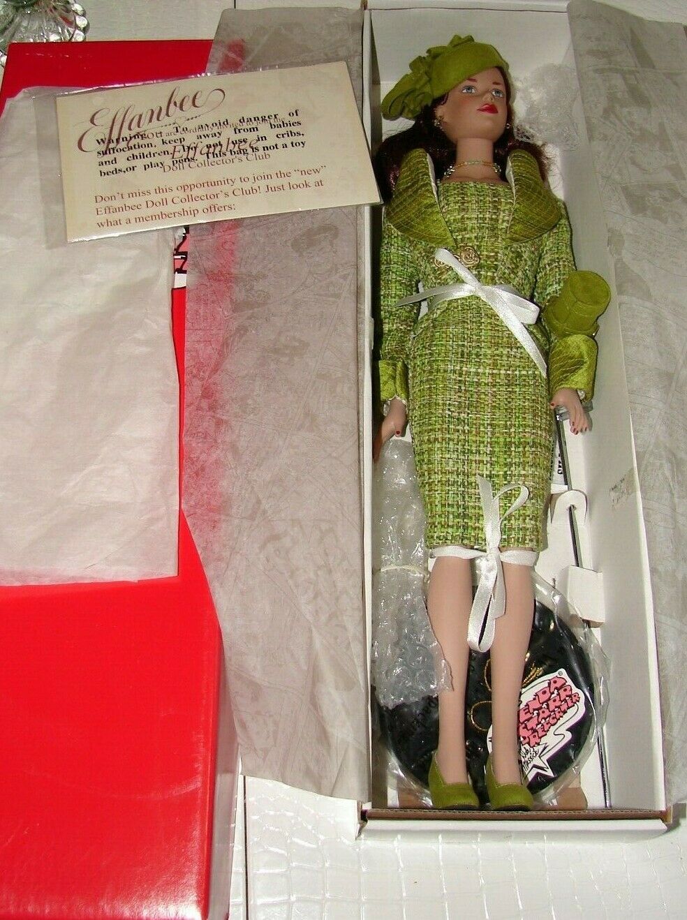New Tonner Garden Party Confidential Brenda Starr 2003 Wale Messick Doll In Box