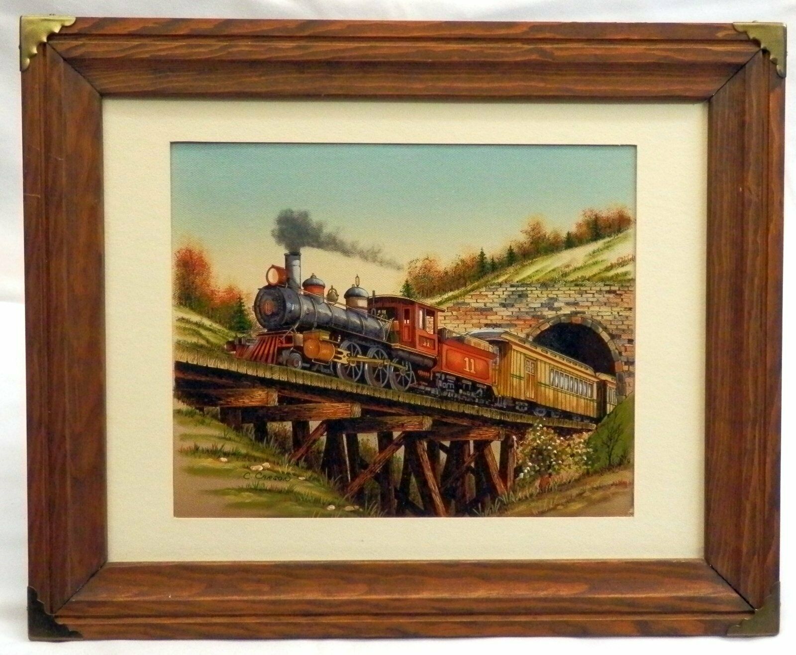 Locomotive #11 - Framed Print - Picture