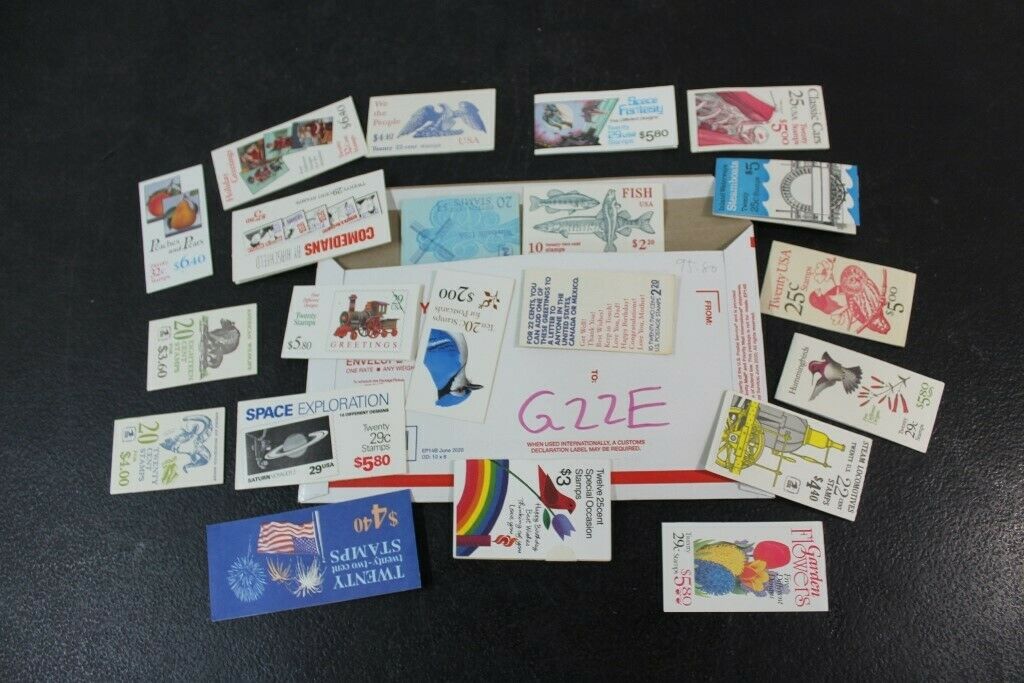 Ckstamps : Lovely Us Booklets Stamps Collection ( Face Value $95.00