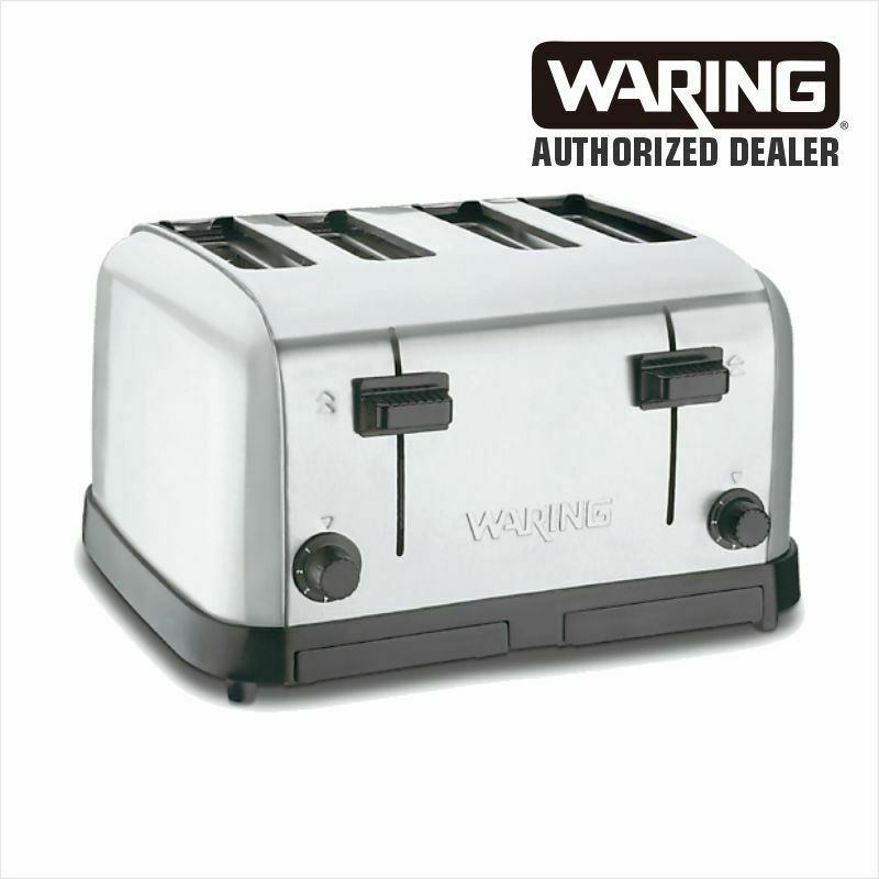 Waring Wct708 Commercial Heavy Duty 4 Slot Toaster 120 Volt  1 Year Warranty Wow