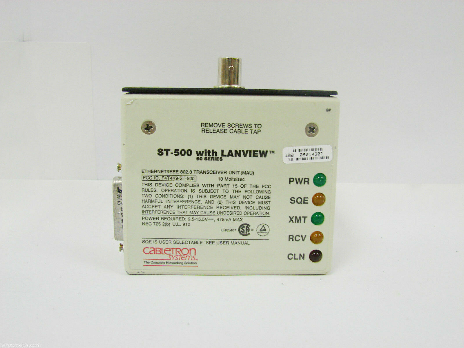 Cabletron St-500 (10base2) Transceiver Ieee 802.3