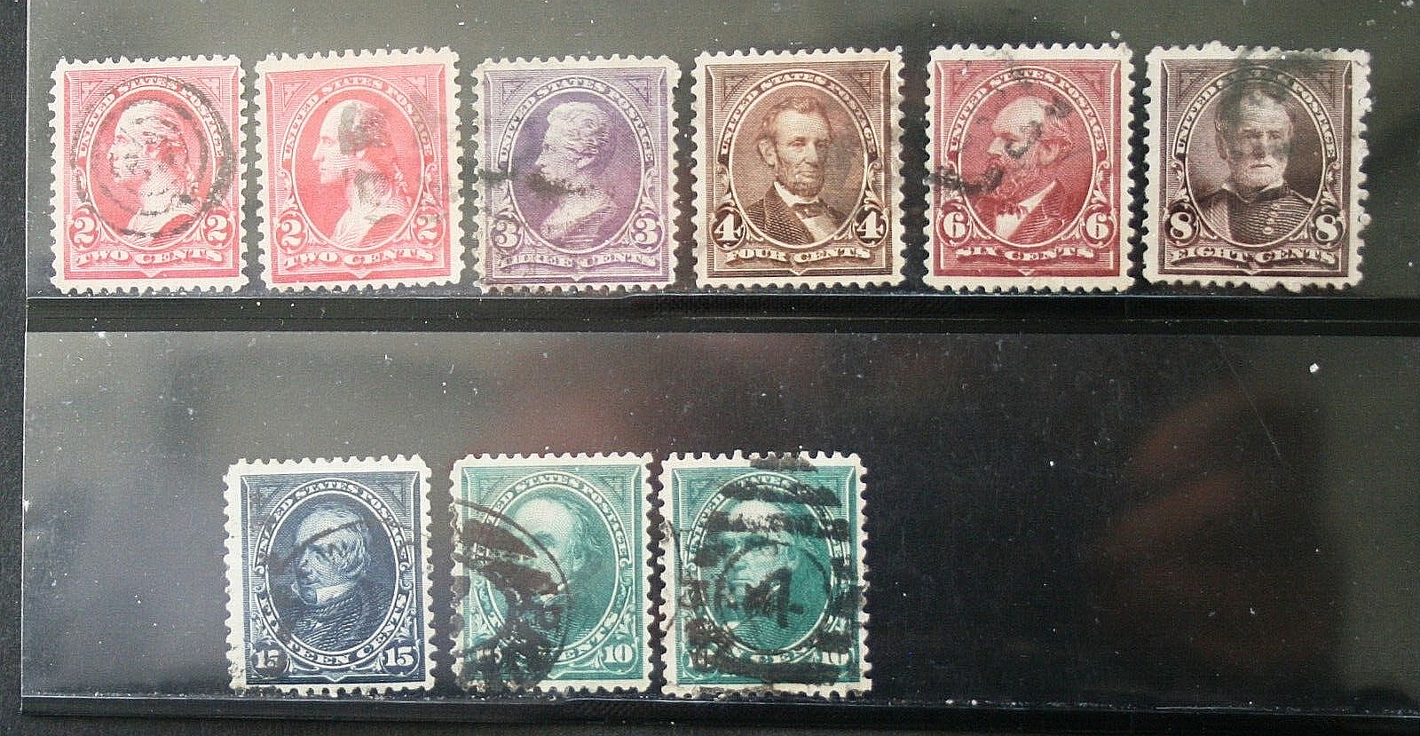 Rnv504 *** Lot 1098,  19th Century  Used Stamps, Cv$84.25, Bonus Incl, L@@k 😎