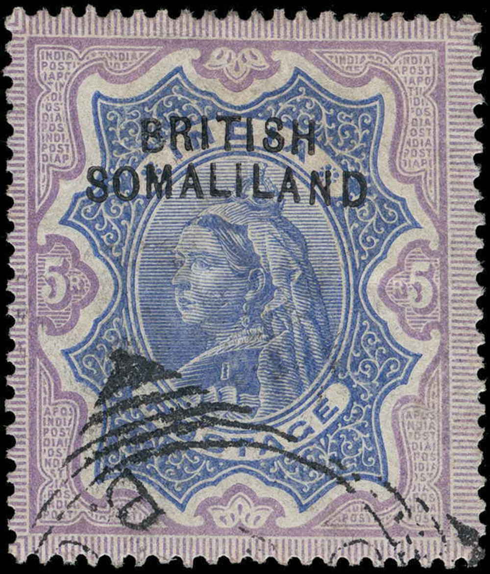 Somaliland Protectorate Scott 12d Gibbons 13a Used Stamp