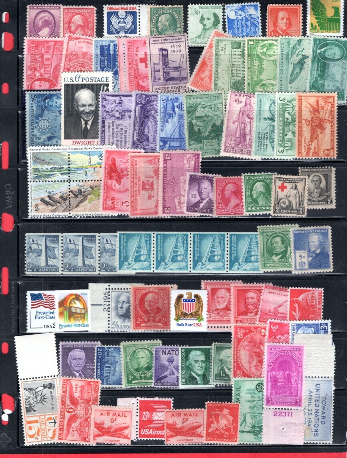 Usa, Stock Sheet Of Unused, Mostly Mnh  (7423