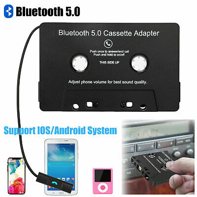 Bluetooth 5.0 Car Audio Stereo Cassette Tape Adapter To Aux For Android Samsung