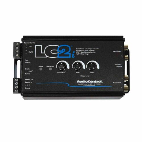 Audiocontrol Lc2i, 2 Channel Line-output Converter With Accubass