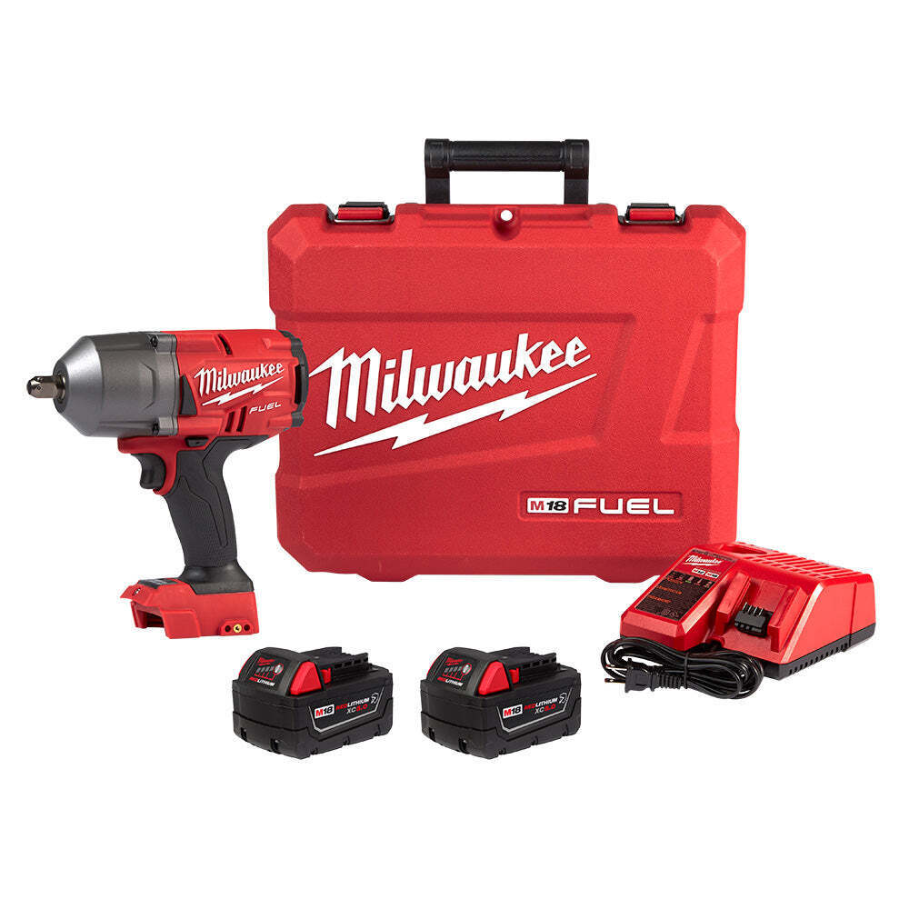 Milwaukee 2766-22r M18 Fuel 18v 1/2" Cordless Impact Wrench W/ Pin Detent Kit