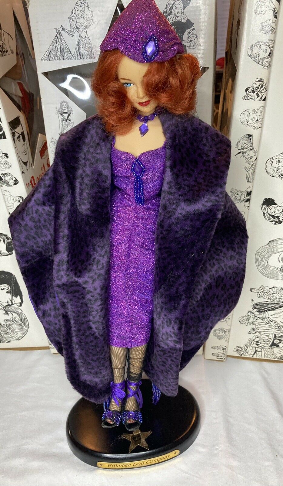 Brenda Starr Marie Leopard Lame V2008 Effanbee Doll Company