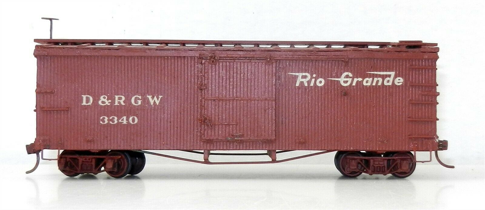 Sn3 Narrow Gauge #3340 D&rgw Rio Grande Camel Door Version Box Car ~ T132b