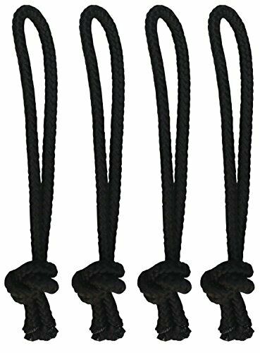 Sbs - Leash String Cord For Surfboard Longboard And Sup - 4 Pack Black