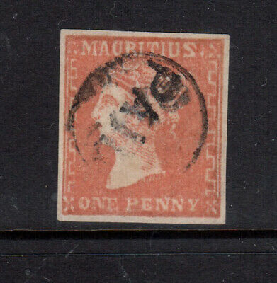 Mauritius #16 Very Fine Used With Paid Cancel