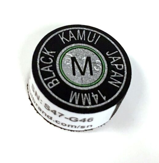 (1) Kamui Black (medium = M) Tip -  Free Us Shipping
