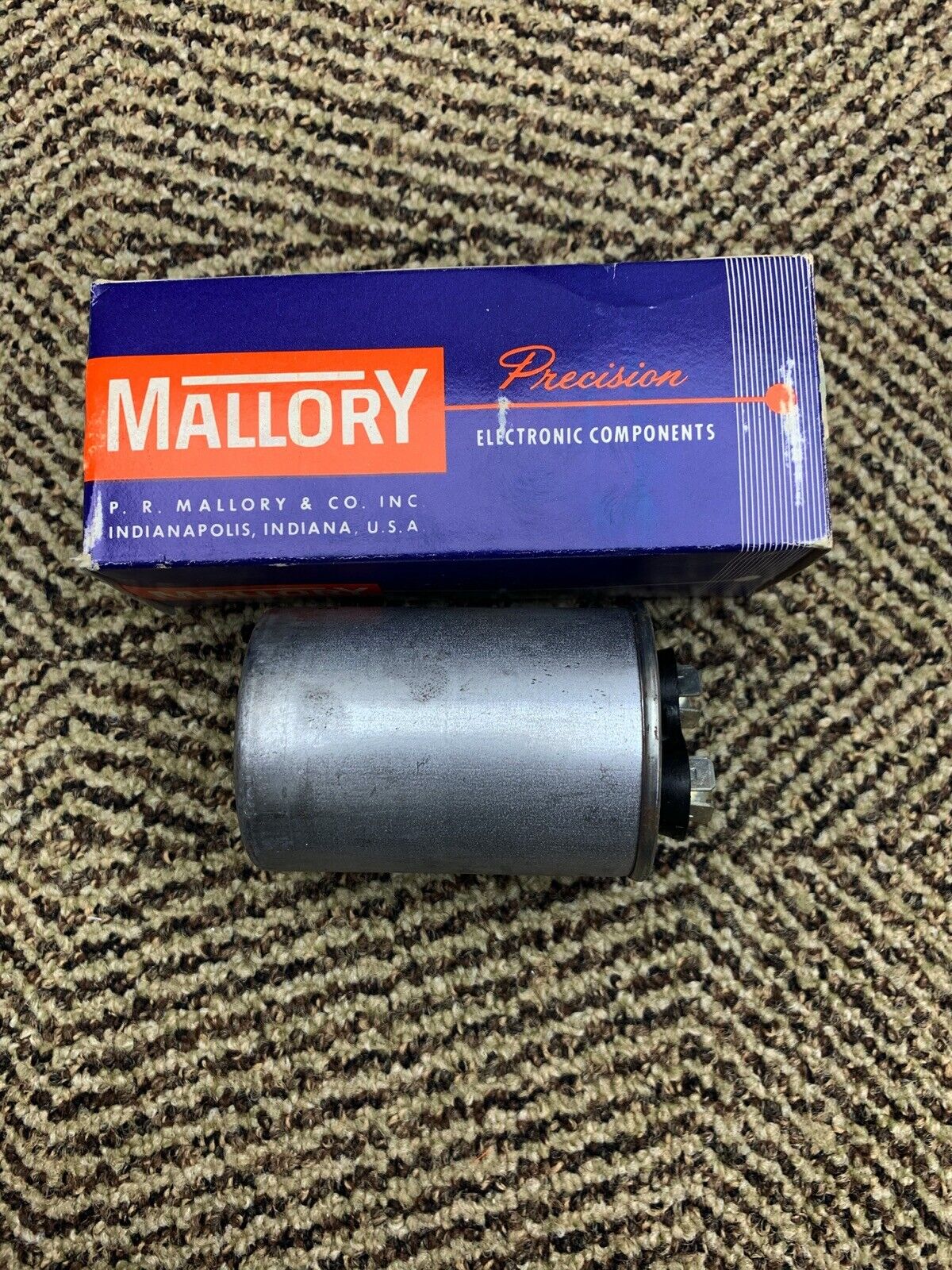 Mallory Capacitor Nos Tube Amplifier Hifi Tube Amplifier 6mfd 330vac