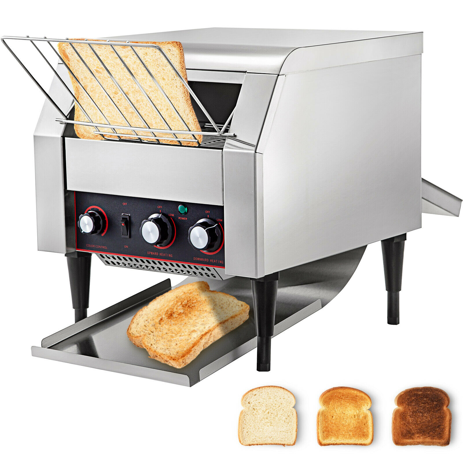 Electric Conveyor Toaster Compact 2240w 300pcs/h High Grade Best Price Updated