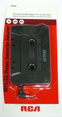 Ah600n Rca Cassette Tape Adapter For Cd/xm/ipod/mp3 Audio To Car Stereo Deck