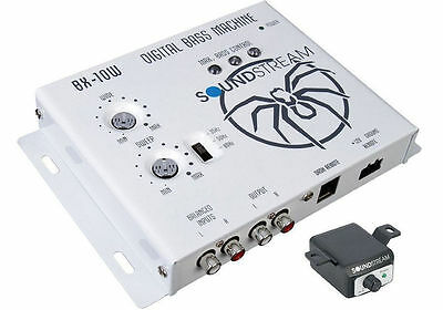 Soundstream Bx-10w White Digital Bass Boost Processor Remote Control Epicenter