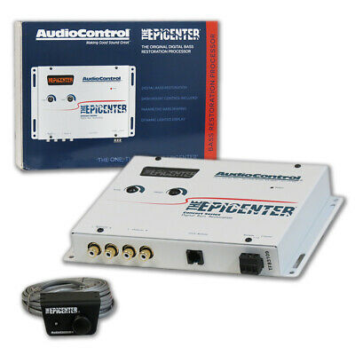 Audiocontrol The Epicenter Car Audio Digital Bass Restoration Equalizer White