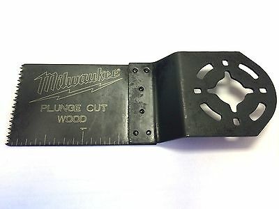 Milwaukee 50-02-1015 1 In. Wide Flush Wood Cutting Multi-tool Blade - In Stock