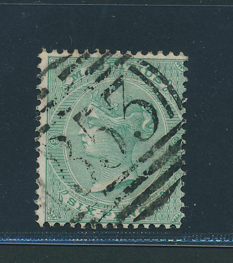Mauritius 1862, Mi. 18 Used, Very Fine, Sg No. 49, Gbp 150,--!!
